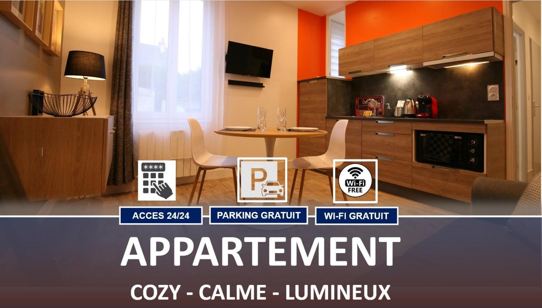 Le Faidherbe Style Appart' Hotel - Wifi Gratuit - Parking Gratuit Calme Et Lumineux เนอแวร์ ภายนอก รูปภาพ